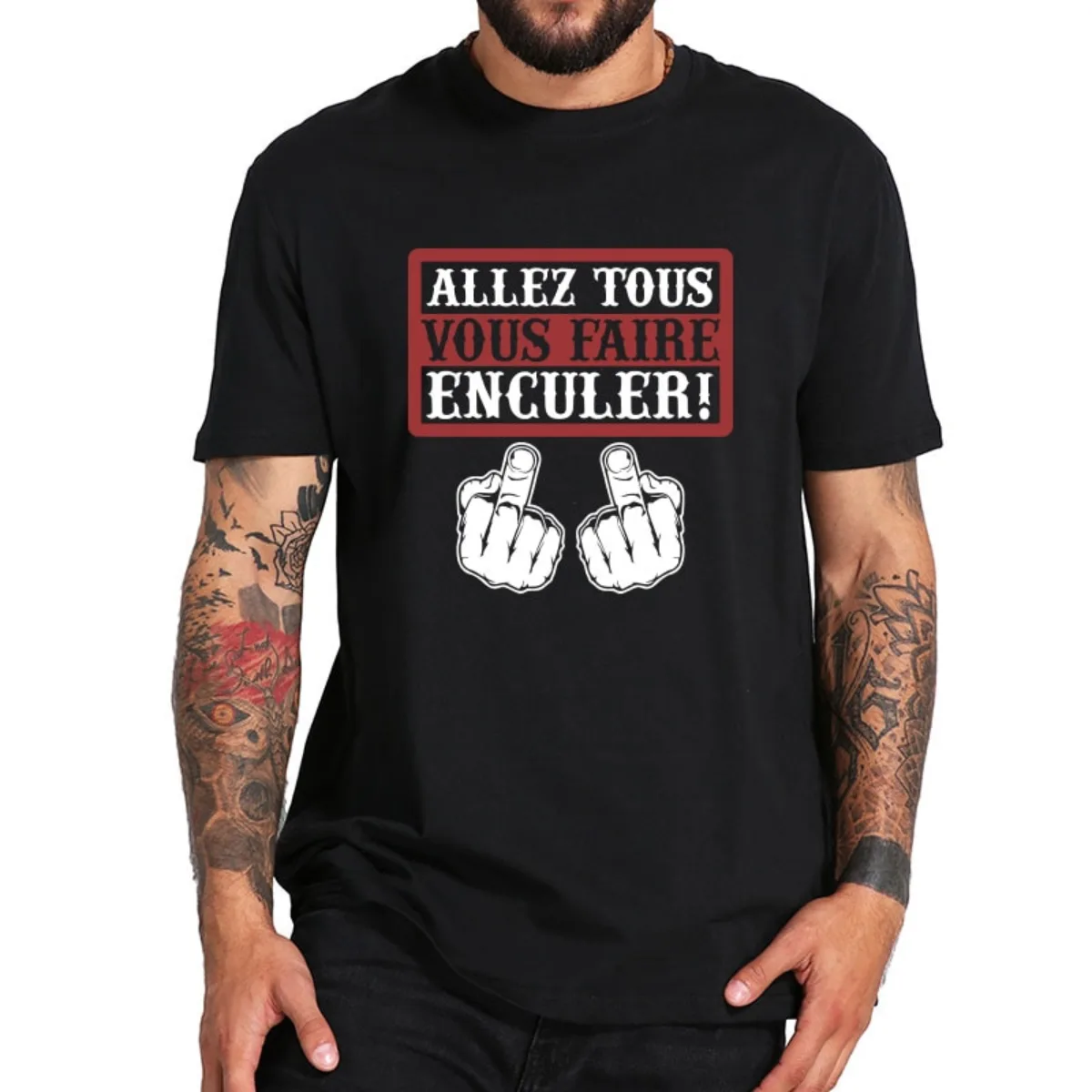 T-shirt Allez tous vous faire enculer T-shirt Allez tous vous faire enculer